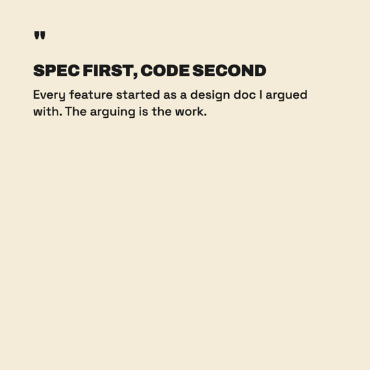 Behind the build — slide 2 of 6