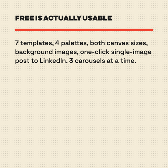 Free vs Pro — slide 2 of 6
